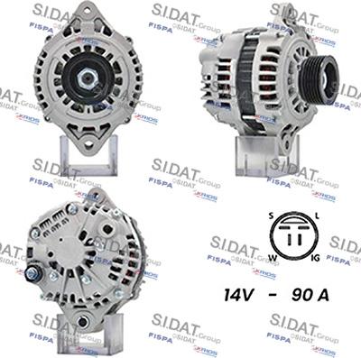 Sidat A12HT0640A2 - Ģenerators autospares.lv