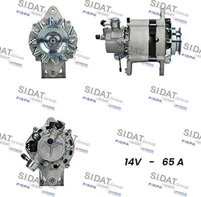 Sidat A12HT0657A2 - Ģenerators autospares.lv