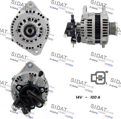 Sidat A12HT1185A2 - Ģenerators autospares.lv