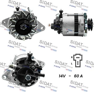 Sidat A12HY0332 - Ģenerators www.autospares.lv