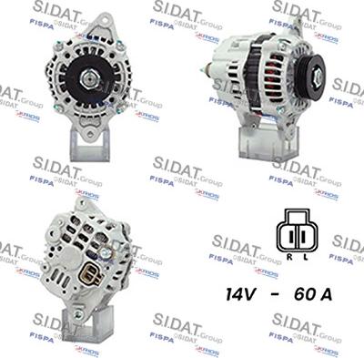 Sidat A12HY0218A2 - Ģenerators autospares.lv