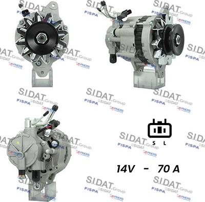 Sidat A12HY0223A2 - Ģenerators www.autospares.lv