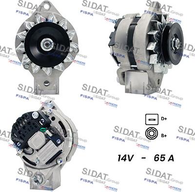 Sidat A12MA0002A2 - Ģenerators www.autospares.lv