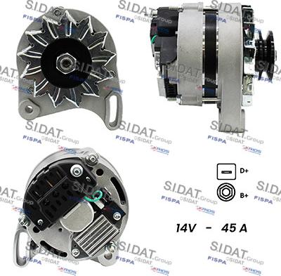 Sidat A12MA0014A2 - Ģenerators autospares.lv