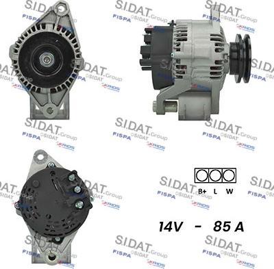 Sidat A12MA0319A2 - Ģenerators autospares.lv