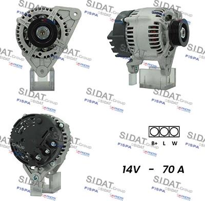 Sidat A12MA1036A2 - Ģenerators autospares.lv