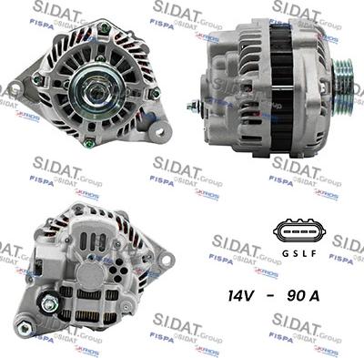 Sidat A12MH0413 - Ģenerators autospares.lv