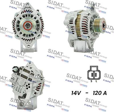 Sidat A12MH0573A2 - Ģenerators www.autospares.lv