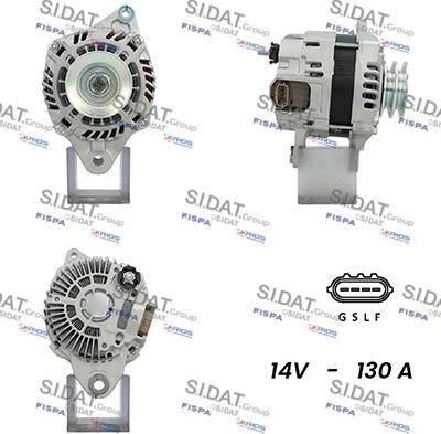 Sidat A12MH0688 - Ģenerators www.autospares.lv