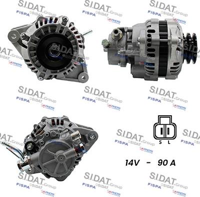 Sidat A12MH0044A2 - Ģenerators autospares.lv