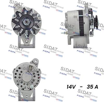 Sidat A12MH0359A2 - Ģenerators www.autospares.lv