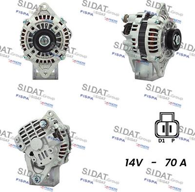 Sidat A12MH0356 - Ģenerators www.autospares.lv