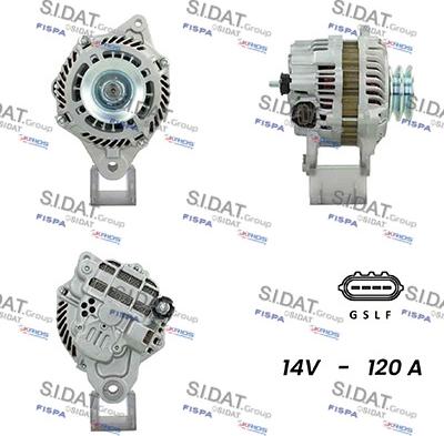 Sidat A12MH0361A2 - Ģenerators autospares.lv