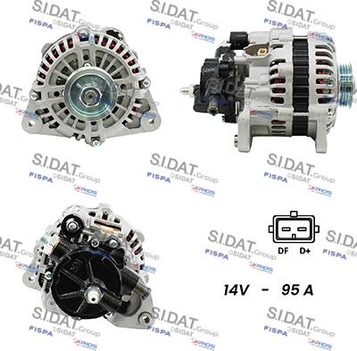 Sidat A12MH0306A2 - Ģenerators autospares.lv