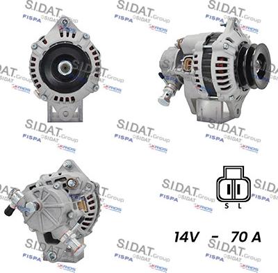 Sidat A12MH0330A2 - Ģenerators autospares.lv