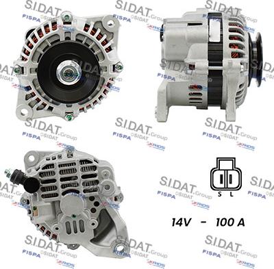 Sidat A12MH0225A2 - Ģenerators autospares.lv