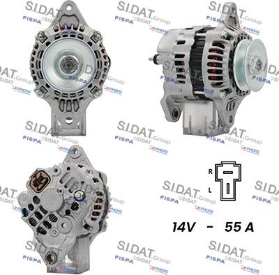 Sidat A12MH1086A2 - Ģenerators autospares.lv