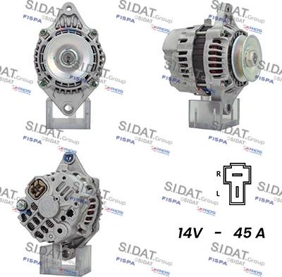 Sidat A12MH1079A2 - Ģenerators autospares.lv