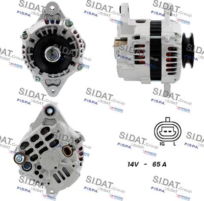 Sidat A12MH1133A2 - Ģenerators autospares.lv