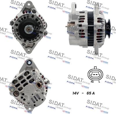 Sidat A12MH1133 - Ģenerators autospares.lv