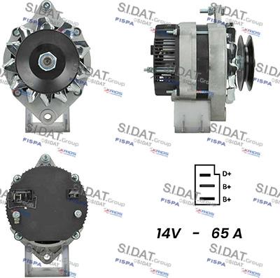 Sidat A12ML0437A2 - Alternator www.autospares.lv