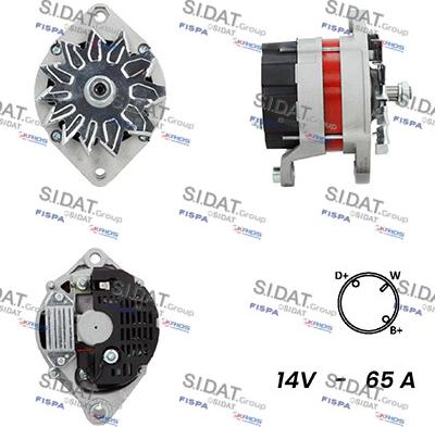 Sidat A12ML0541A2 - Ģenerators autospares.lv