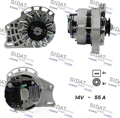 Sidat A12ML0013A2 - Ģenerators autospares.lv