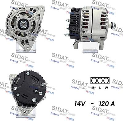 Sidat A12ML1044A2 - Ģenerators autospares.lv