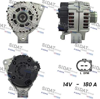 Sidat A12VA0406A2 - Ģenerators autospares.lv