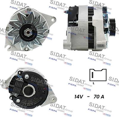 Sidat A12VA0518A2 - Ģenerators autospares.lv