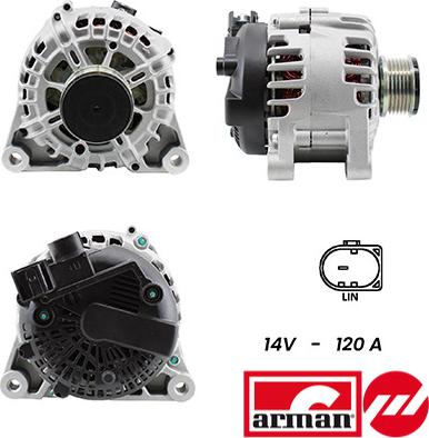 Sidat A12VA0588AS - Alternator www.autospares.lv