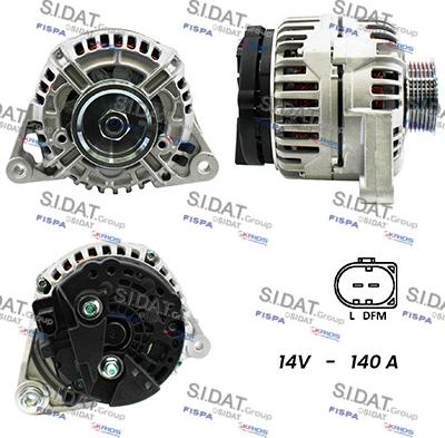 Sidat A12VA0094A2 - Ģenerators autospares.lv