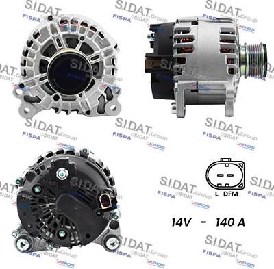 Sidat A12VA0005A2 - Ģenerators www.autospares.lv