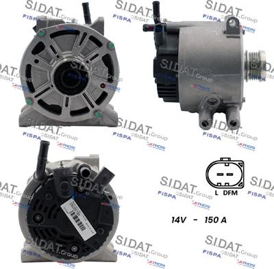 Sidat A12VA0194 - Ģenerators autospares.lv