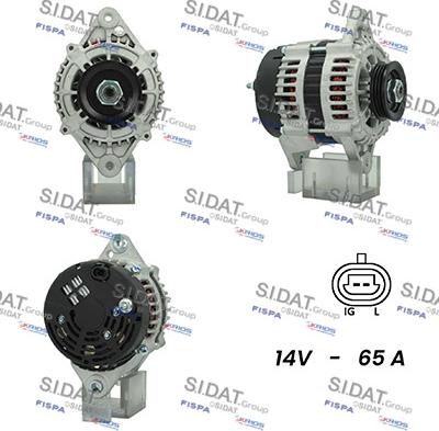 Sidat A12VA0183A2 - Ģenerators autospares.lv