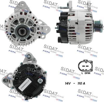 Sidat A12VA0846A2 - Ģenerators www.autospares.lv