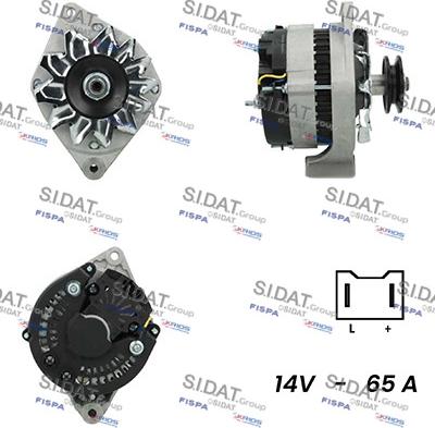 Sidat A12VA1003A2 - Alternator www.autospares.lv