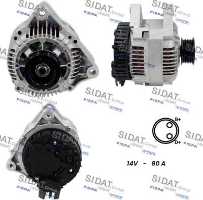 Sidat A12VA1132A2 - Ģenerators www.autospares.lv