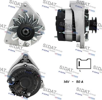 Sidat A12VA1175A2 - Ģenerators www.autospares.lv