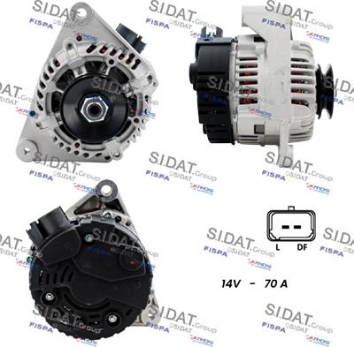 Sidat A12VA1294A2 - Ģenerators autospares.lv