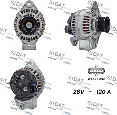 Sidat A24BH0092 - Ģenerators autospares.lv