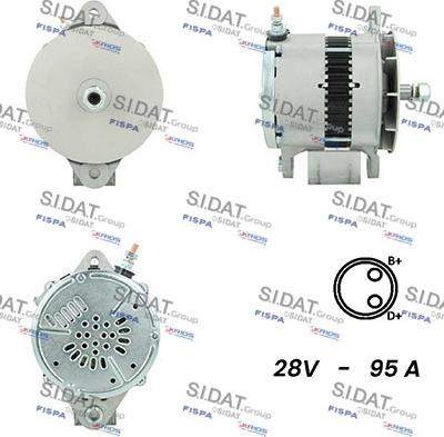 Sidat A24DE0073A2 - Ģenerators autospares.lv