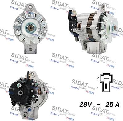 Sidat A24MH0009A2 - Ģenerators autospares.lv