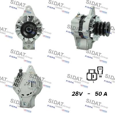 Sidat A24MH0017A2 - Ģenerators www.autospares.lv