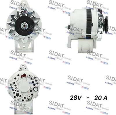 Sidat A24MH0020A2 - Ģenerators autospares.lv