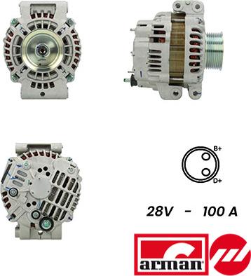 Sidat A24MH0110AS - Ģenerators autospares.lv