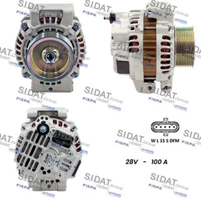 Sidat A24MH0112 - Ģenerators autospares.lv