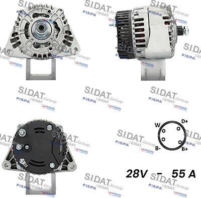 Sidat A24ML0030A2 - Ģenerators autospares.lv