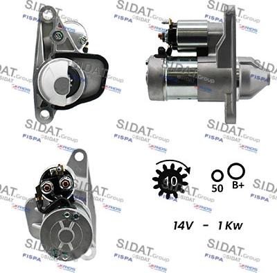 Sidat S12HT0366A2 - Starteris autospares.lv