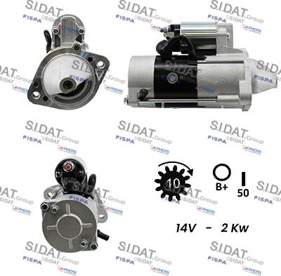 Sidat S12MH0024A2 - Starteris www.autospares.lv